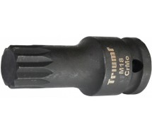 1/2" xzn 12-tähik pikk löökotsik m18. 60mm Triumf