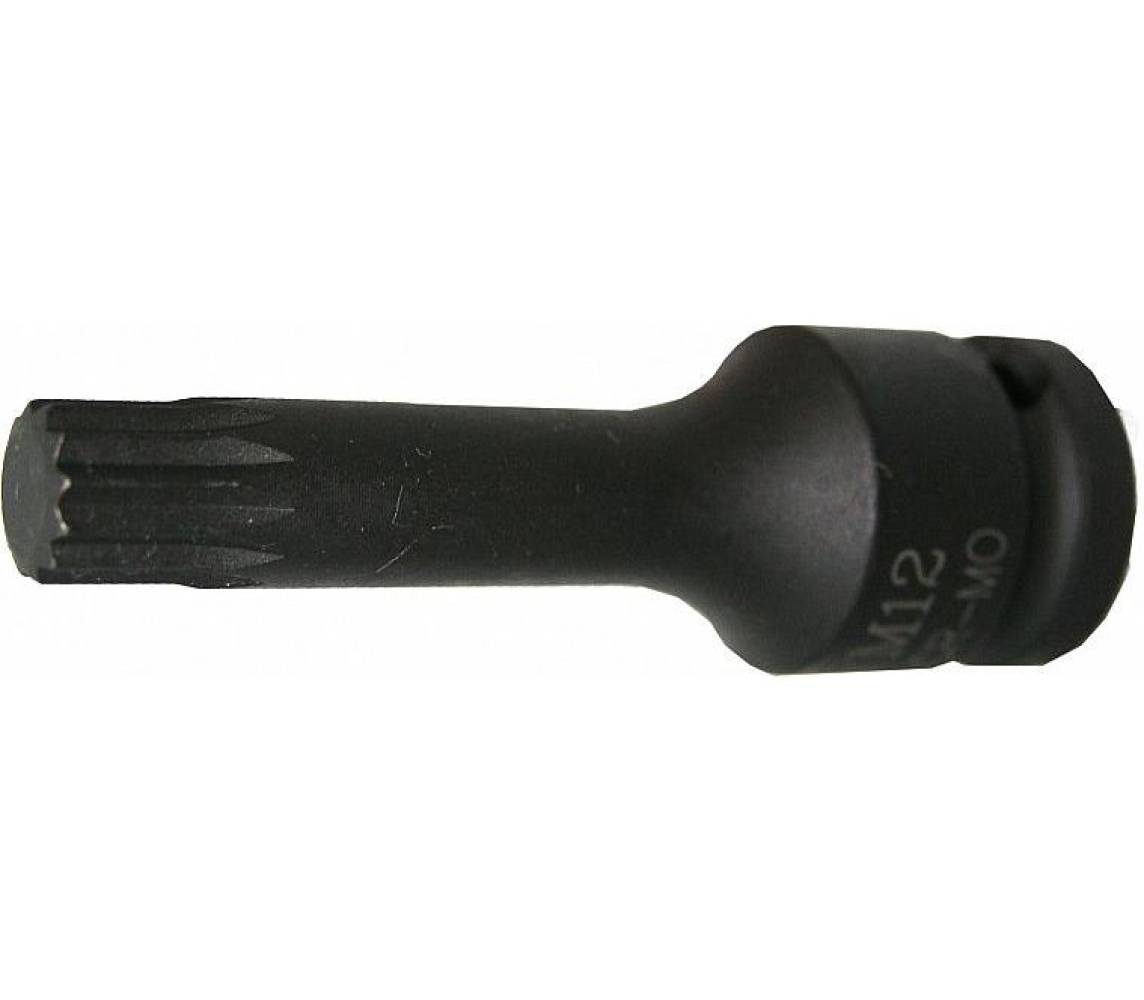1/2" xzn 12-tähik pikk löökotsik m9. 80mm Triumf