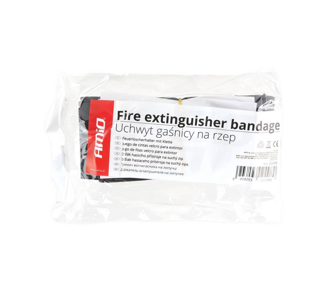 Tulekustuti Velcro-kinnitus 10x5cm