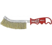 Plastkäepidemega käsihari messing KS Tools