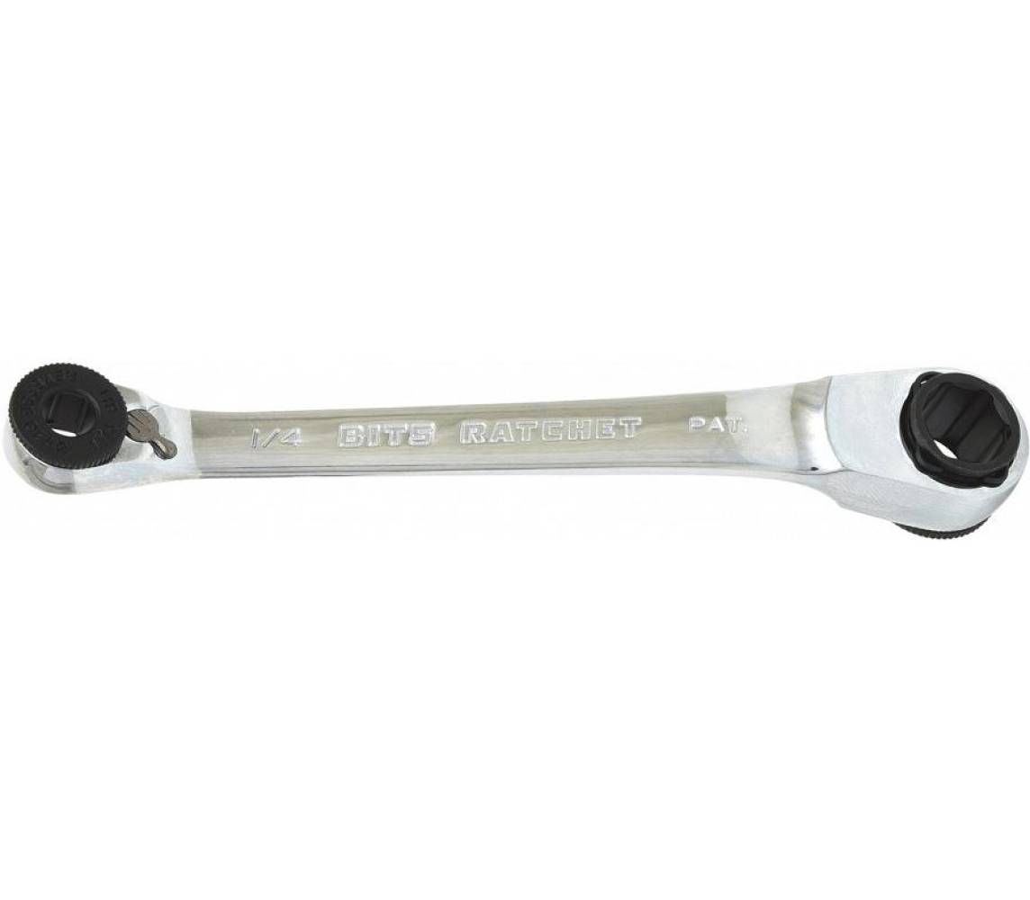 Otsikute silmus-tirrvõti 72h 1/4" ja 10mm KS Tools