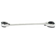 Otsikute silmus-tirrvõti 72h 1/4" ja 10mm KS Tools