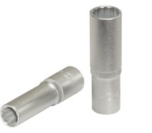 3/8" pikk padrun 22mm. 12-kant KS Tools