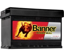 Аккумулятор Banner Power Bull 72 А·ч, 278×175×175 мм, 670 A (EN), «- / +»