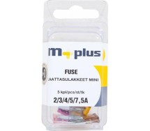 Kaitsmekomplekt mini 5tk 2/3/4/5/7.5a