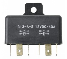 Kaksikrelee 12v40a 2x4 jalga