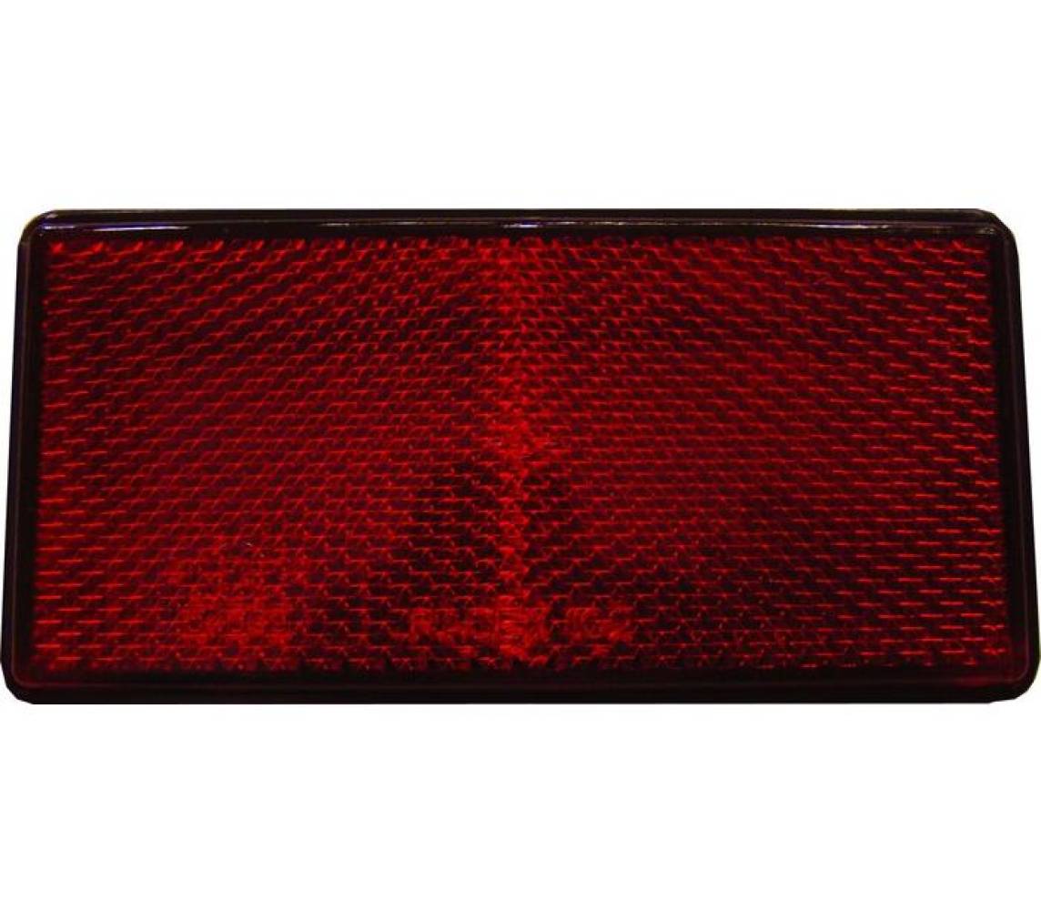 Helkur punane 100x40mm. kleebitav