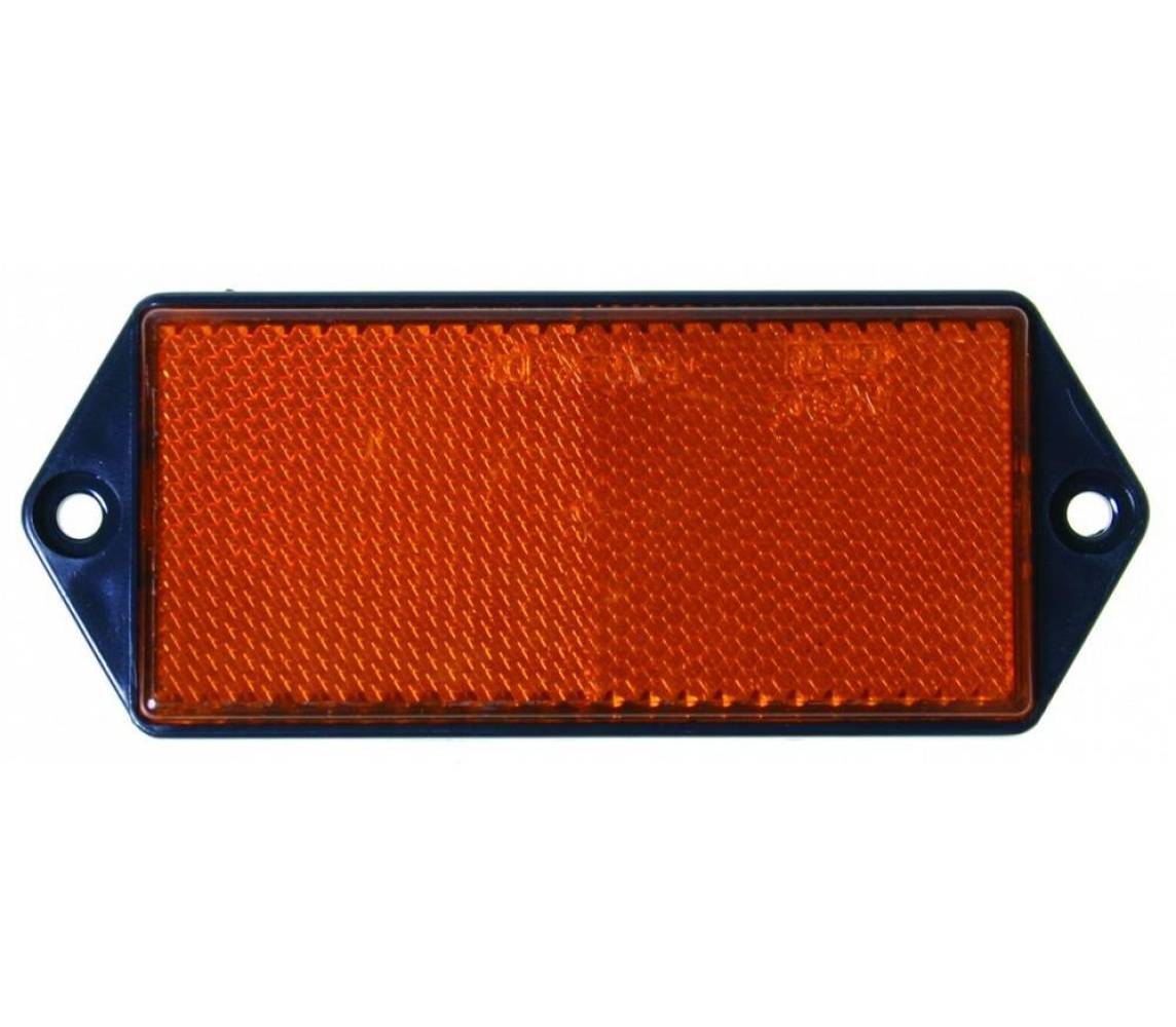 Helkur kollane 100x40mm. aukudega