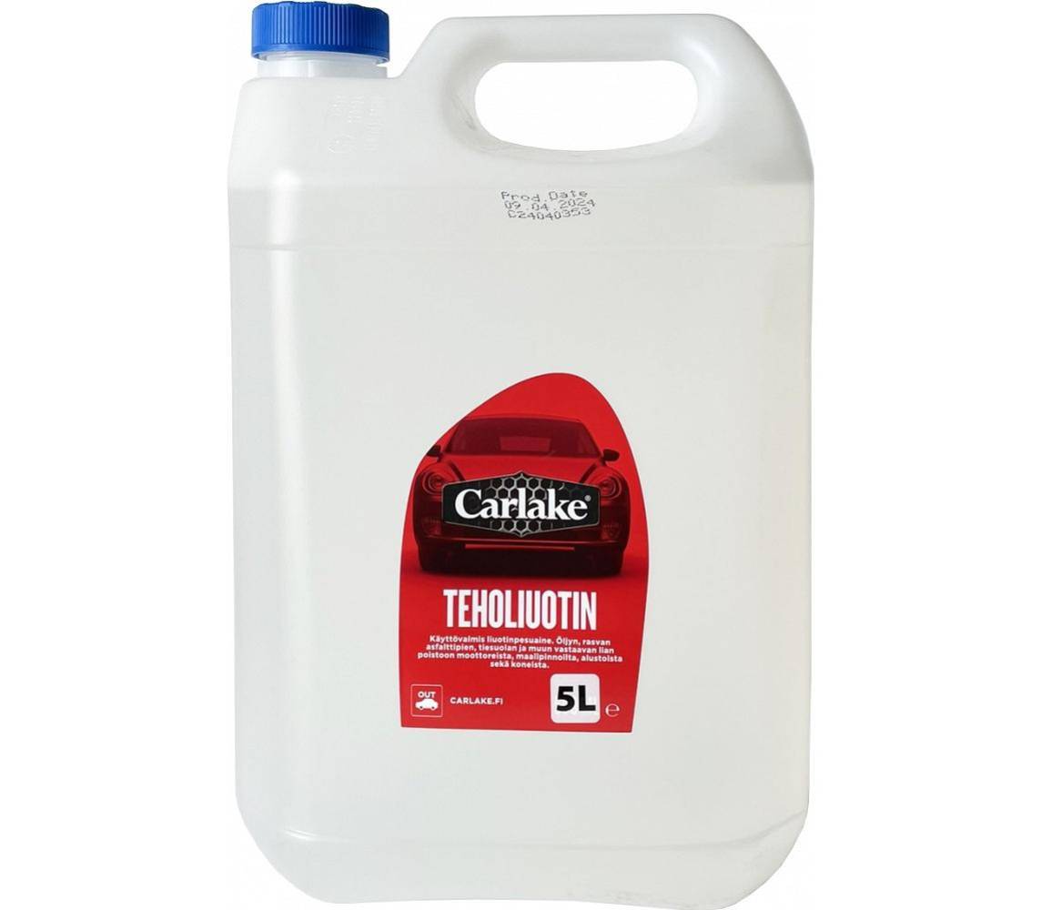 Carlake teholiuotin 5L tugev leotusvedelik. pigieemaldi