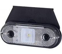 Ld623 küljetuli LED 120x40mm valge jalaga 12/24v 0.5m juhe