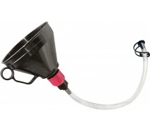 Воронка, 160 мм, с удлинительным шлангом, с заглушкой на носике, с крышкой, Triumf