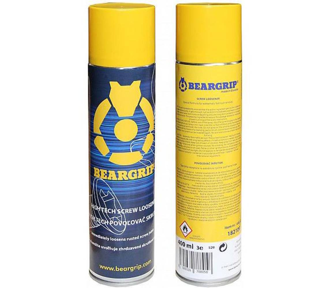 Penetrating oil eraldusõli 400ml/ae high tech screw releaser beargrip