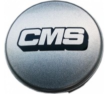Cms kapsel. hõbedane. must logo. 56.5mm