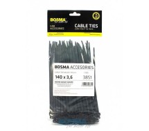 Juhtmevits 3.6 x 140mm must 100tk