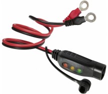 Провод‑адаптер с индикатором заряда, крепление M6 (для GYSFLASH 1–7)