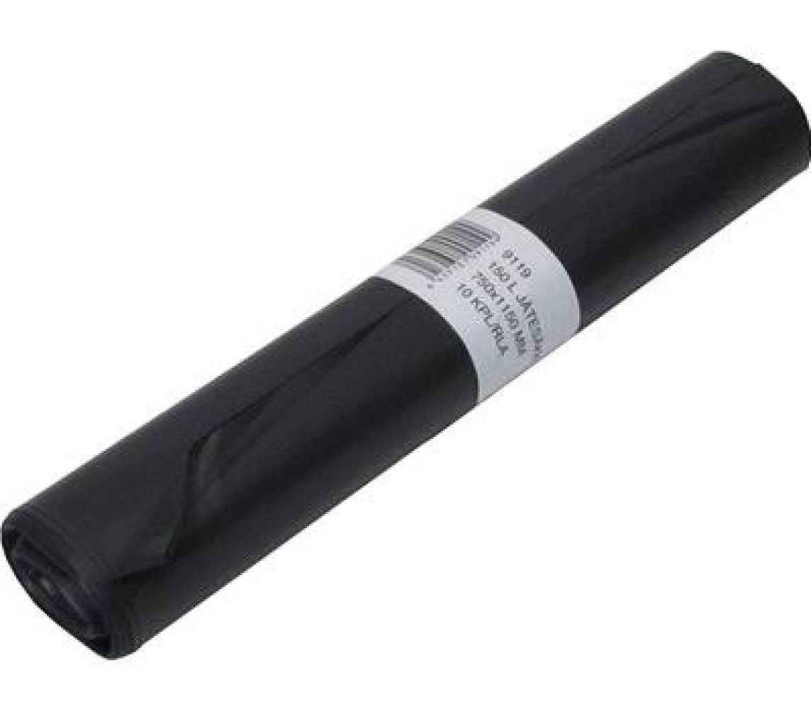 Prügikotid (prügikott) 150l/10tk 750x1150x0.045mm must