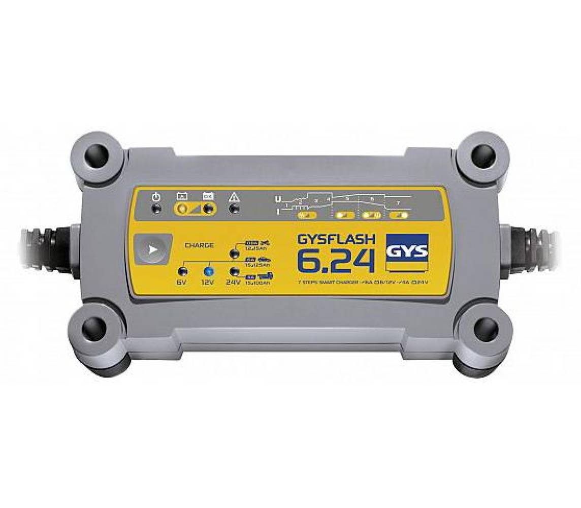 Зарядное устройство GYSFLASH 6 A, 6–24 V