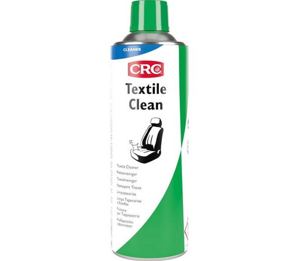 CRC Textile Clean — пенный очиститель текстиля, 500 мл (аэрозоль)