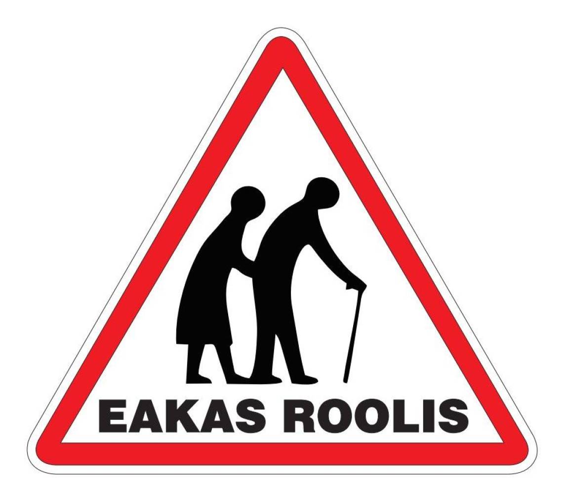Kleebis "Eakas roolis"