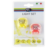 Jalgratta tulede komplekt 2led+2led "SILICON LED"
