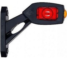 Ld2115l sarvtuli LED kõver 45° 135mm vasak 12/24v tüüp Krone. Schmitz