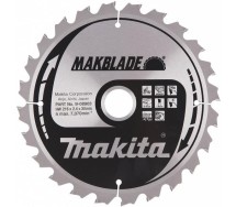 Saeketas 216x30x2.4mm 24t 5° risti. clean cut makita