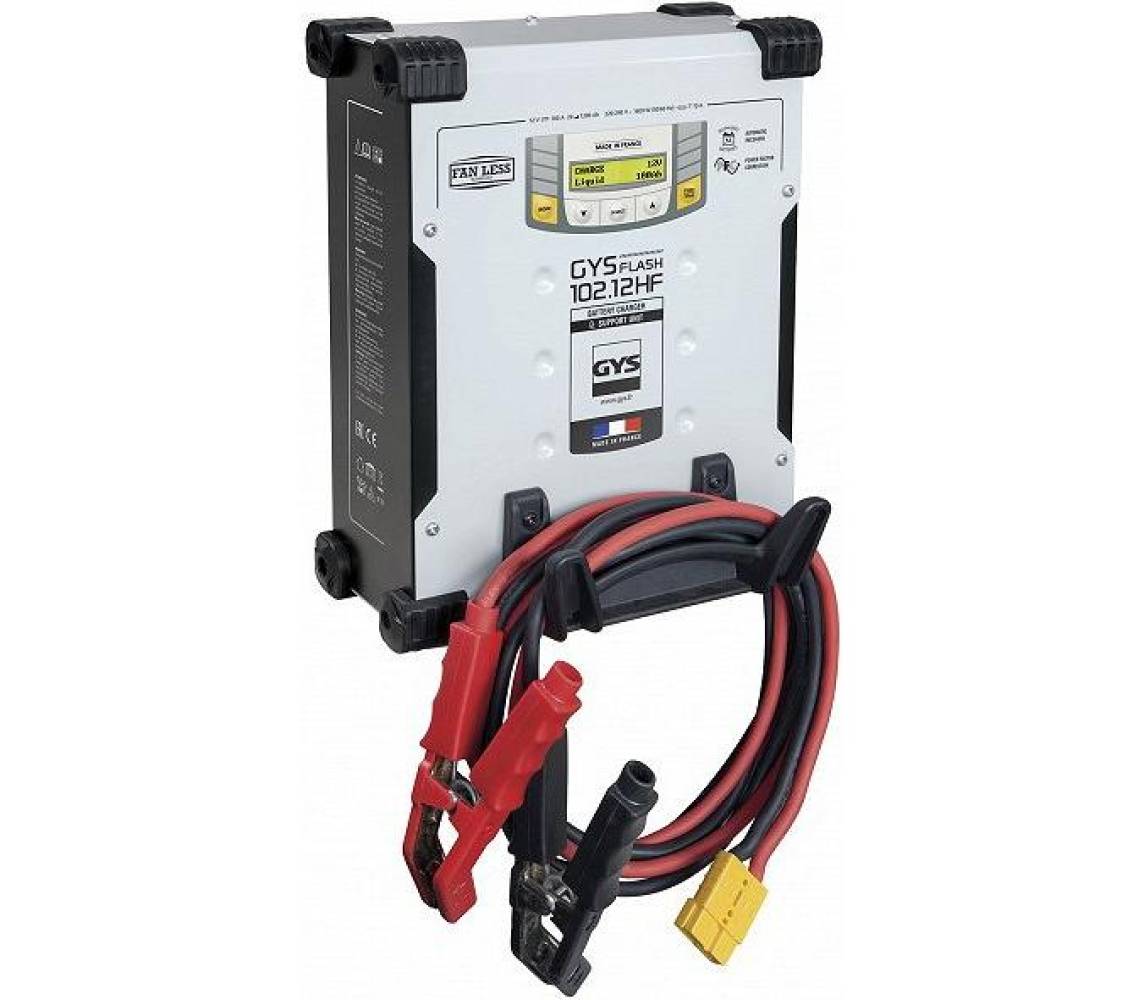 Зарядное устройство / источник питания GYSFLASH 102.12 HF, 12 V, 100 A (20–1200 Ah)