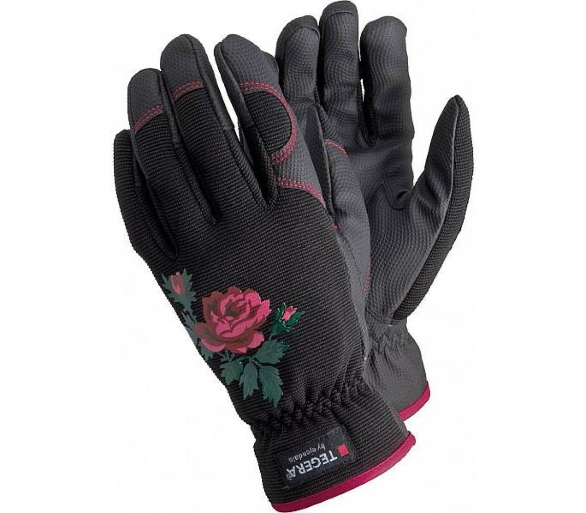 90030-6 sünteetiline nahk-nailon töökindad Tegera