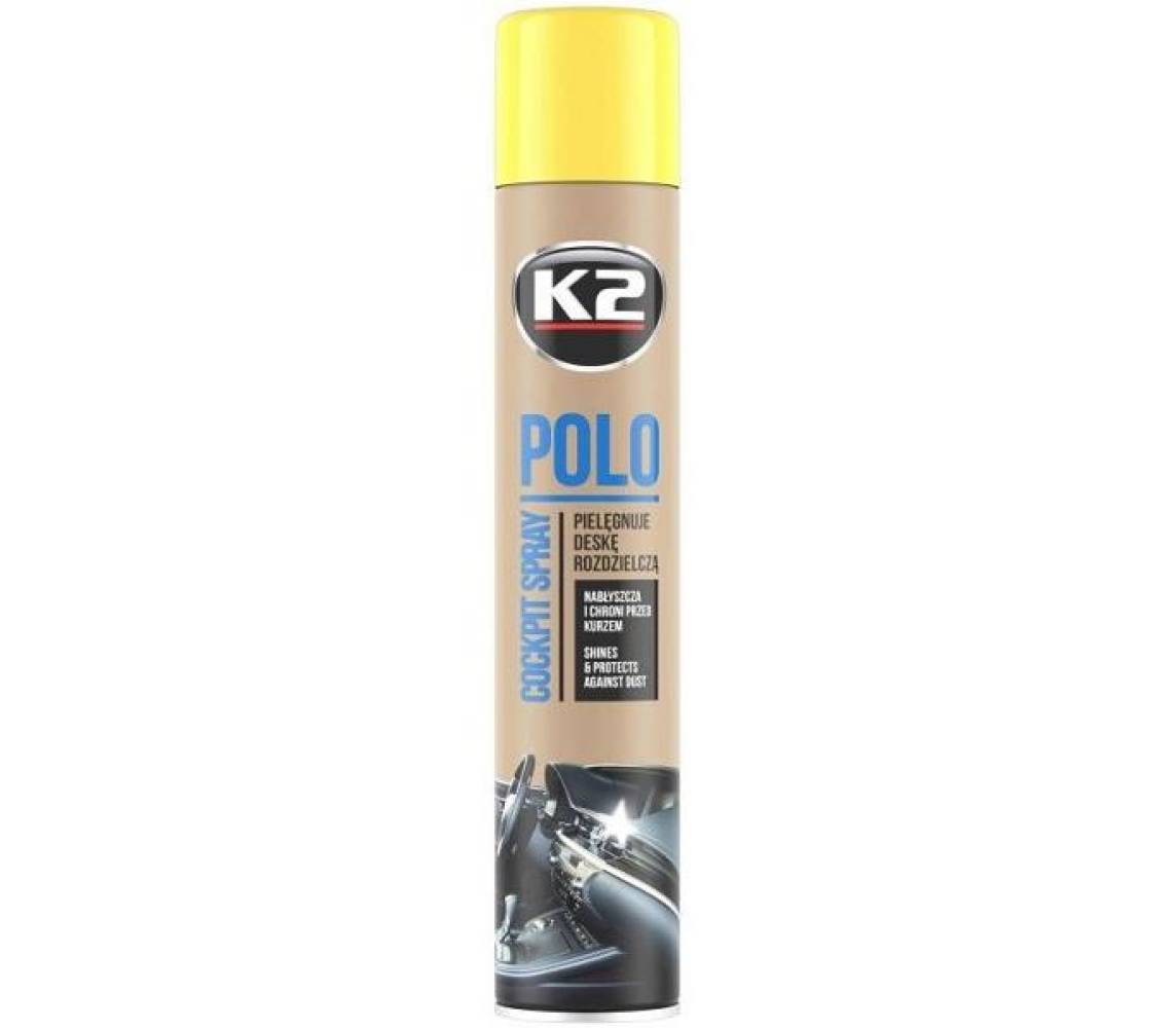 K2 polo cockpit lemon läikiv salongihooldusvahend 750ml/ae