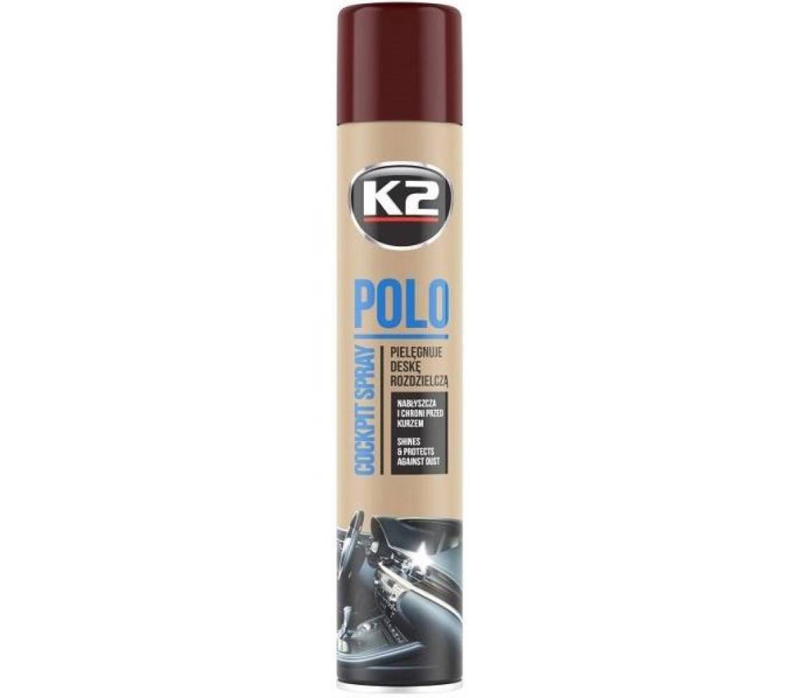 K2 polo cockpit coffee läikiv salongihooldusvahend 750ml/ae