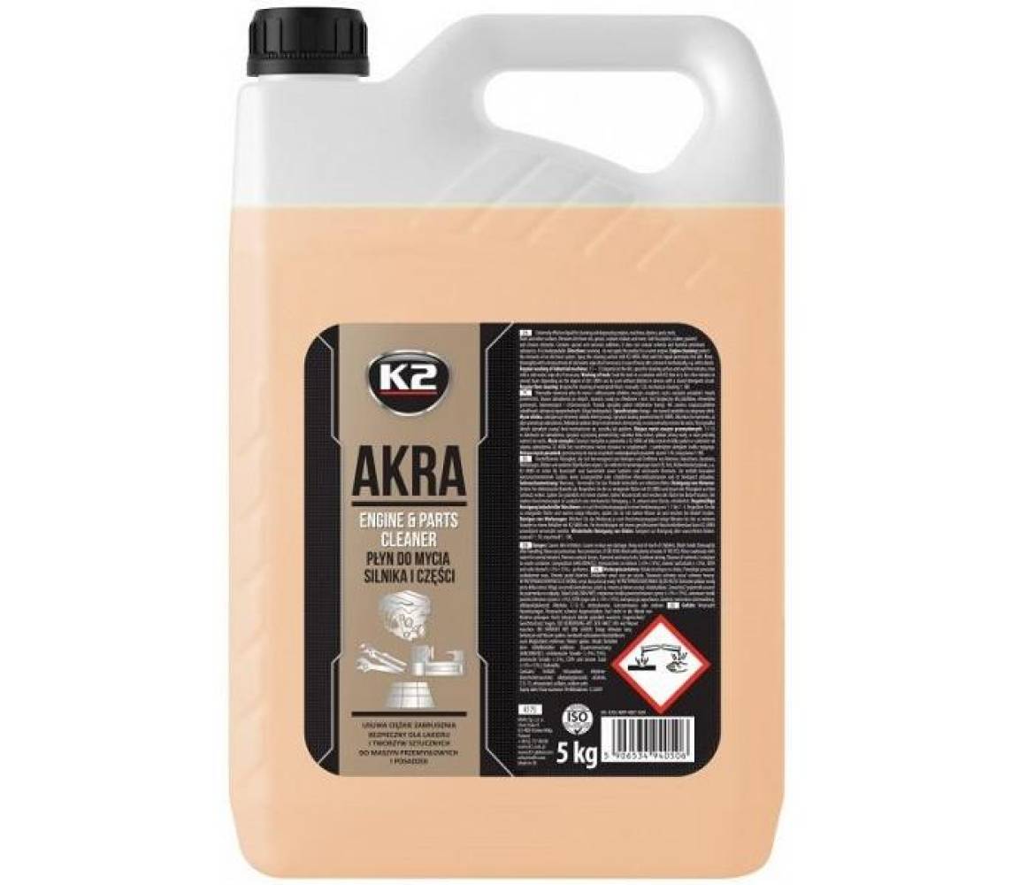 K2 akra mootoripesuaine 5L (valmislahus)