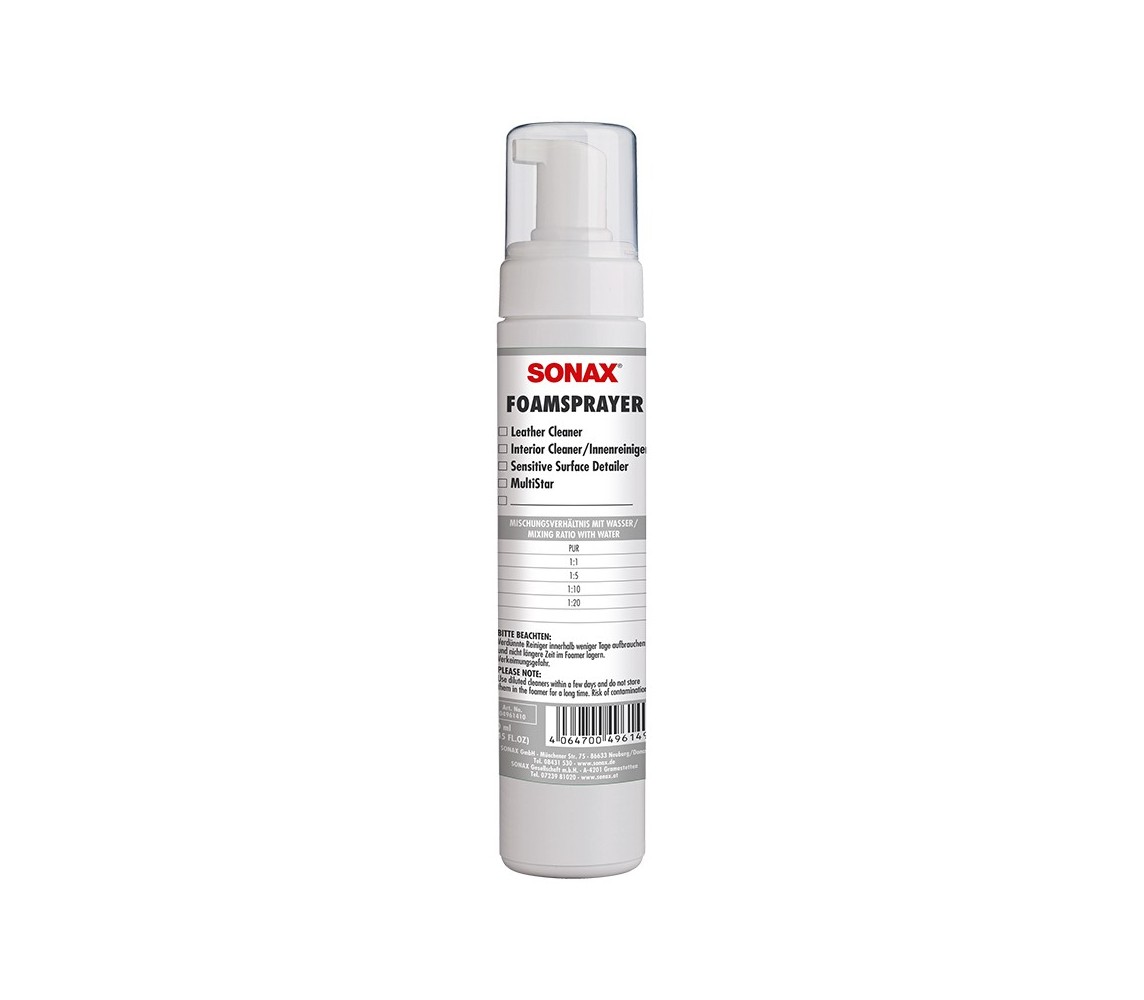 SONAX Foam Sprayer vahupihusti 250 ml
