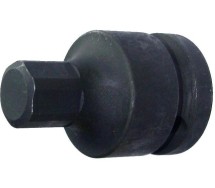 3/4" löökotsik kuuskant lühike 17mm cr-mo Triumf