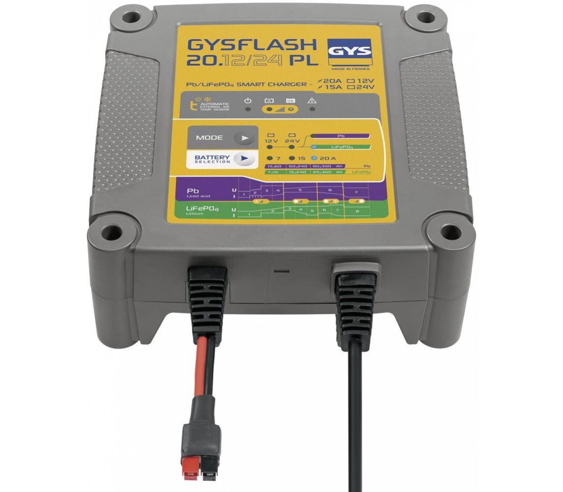 Зарядное устройство GYSFLASH 20 A, 12/24 V (GYS)