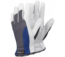 888-7 veisenahk-puuvill töökindad Tegera