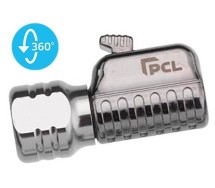 Pumpamisotsik. rp 1/4"-sisek. sirge. lukustiga. kiirpaigaldus. 360°. pcl ch2a01