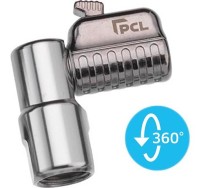 Pumpamisotsik. rp 1/4"-sisek. nurk 90°. lukustiga. kiirpaigald..360°. pcl ch4a01
