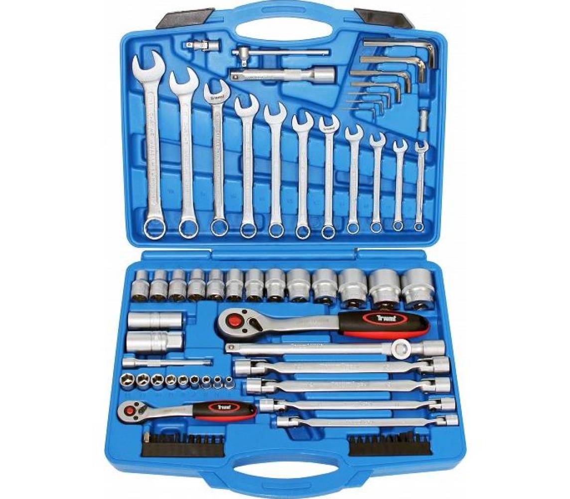 77-os. 1/2"+1/4" tööriistakomplekt 4-32mm Triumf