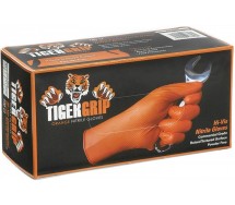 Töökindad 1tk nitriil tugev. struktuurne. oranz m 1tk (karp 100tk) Triumf