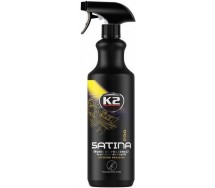 K2 Satina Pro — сатиновый уход для салона, без отдушки, 1 л (распылитель)