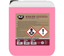 K2 kuler punane ll g12/g12+ -35°c jahutusvedelik valmis 20L