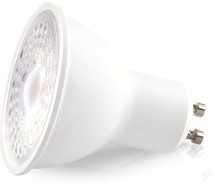230v pirn LED gu10 7w premium 615lm külm valgus 6500k kobi