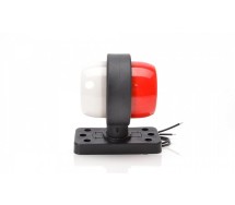 Sarvtuli LED skandinaavia punane/valge 12/24v