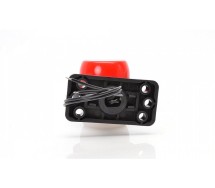 Sarvtuli LED skandinaavia punane/valge 12/24v
