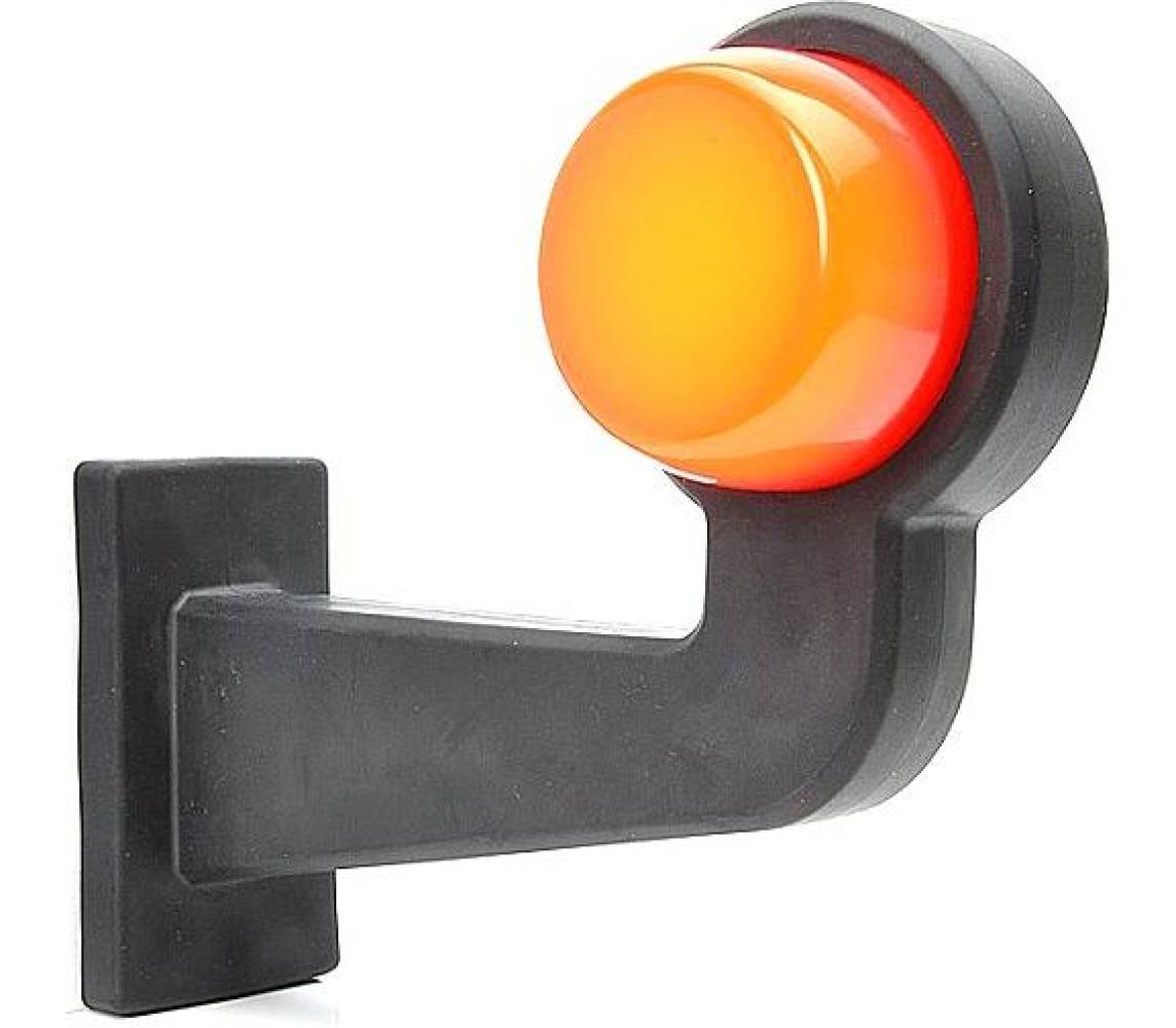 Sarvtuli LED kõver 90° 191mm parem 12-24v