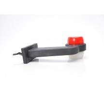 Sarvtuli LED kõver 90° 191mm parem 12-24v