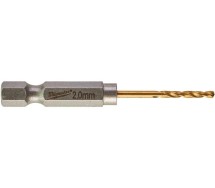 Metallipuur 2.0mm 2tk 1/4" löögikindel shockwave hss-g tin Milwaukee