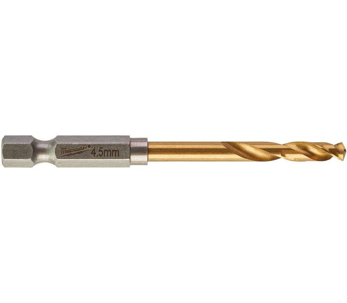 Metallipuur 4.5mm 1/4" löögikindel shockwave hss-g tin Milwaukee