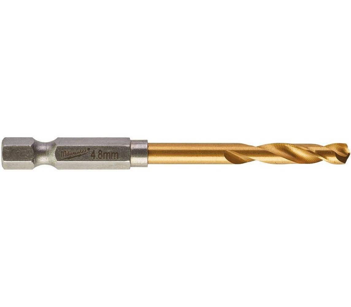 Metallipuur 4.8mm 1/4" löögikindel shockwave hss-g tin Milwaukee