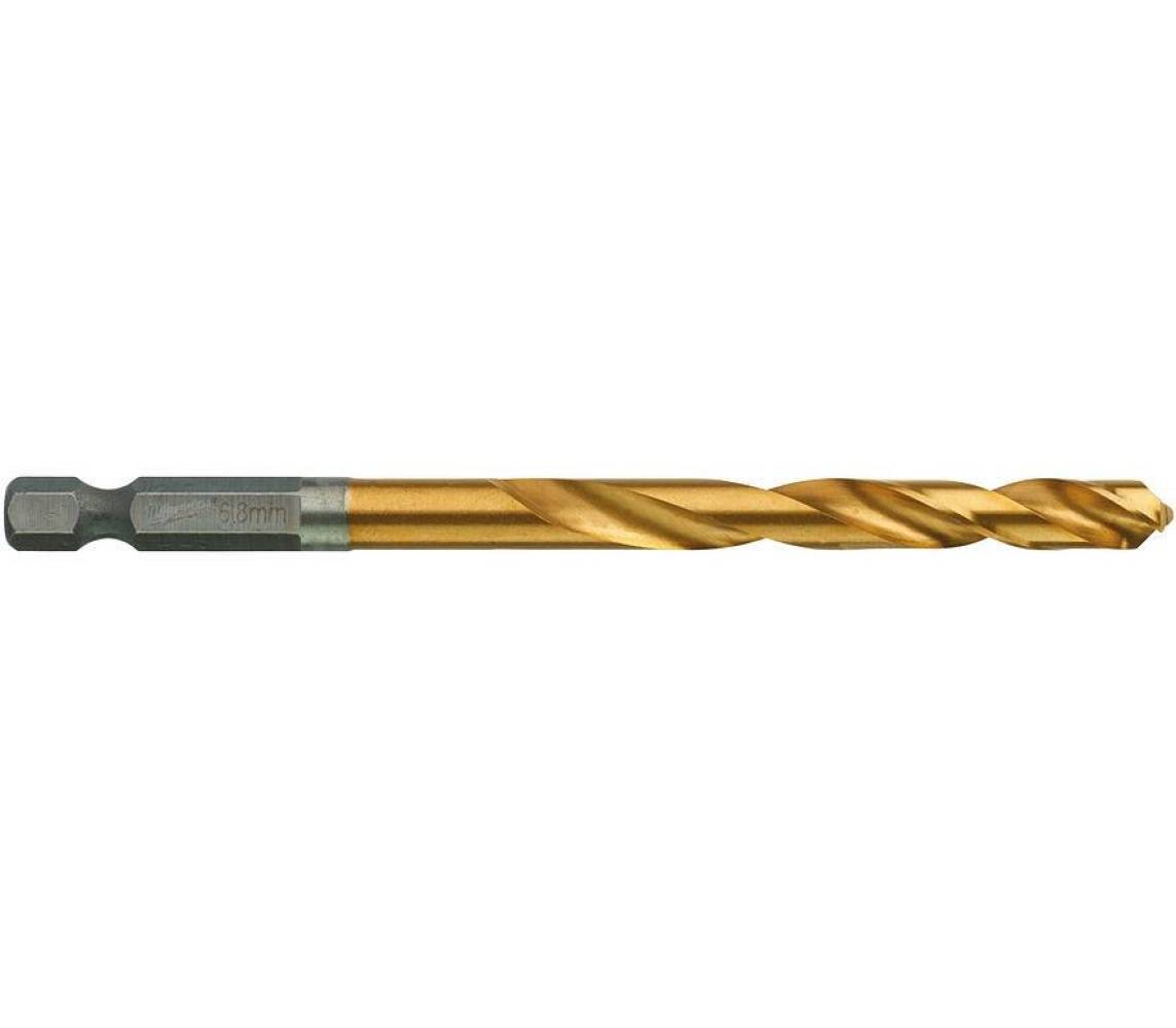 Metallipuur 6.8mm 1/4" löögikindel shockwave hss-g tin Milwaukee